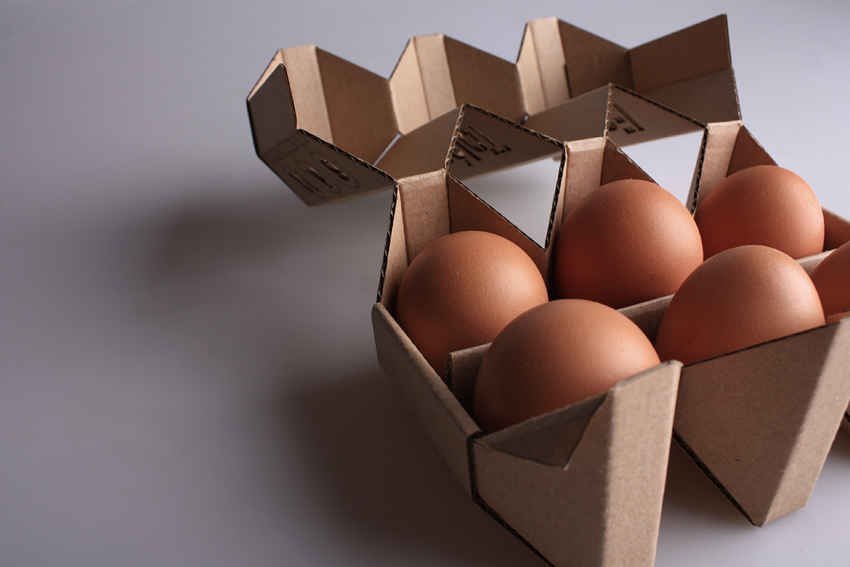 2个创意鸡蛋包装盒设计
