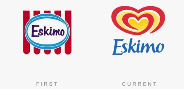 50个著名品牌logo的今昔对比