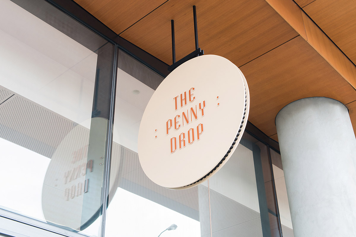 The Penny Drop咖啡店品牌视觉设计