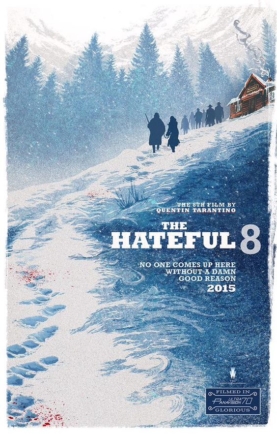 八恶人（The Hateful Eight）电影海报设计
