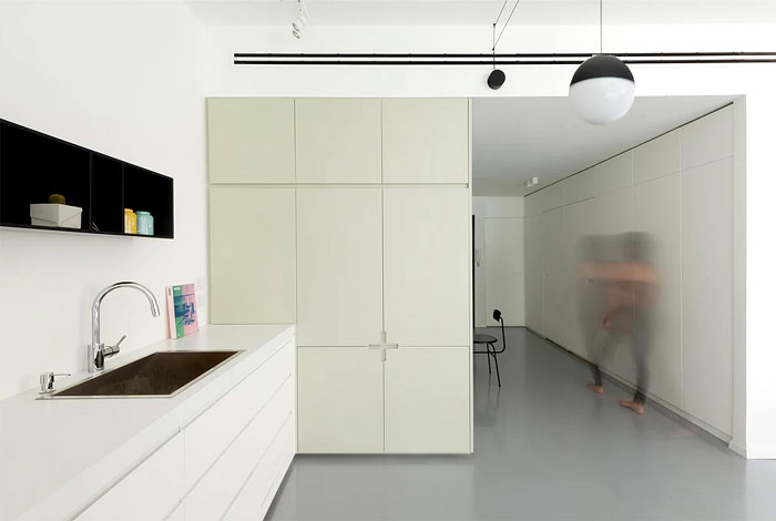 特拉维夫95平开放式公寓空间设计