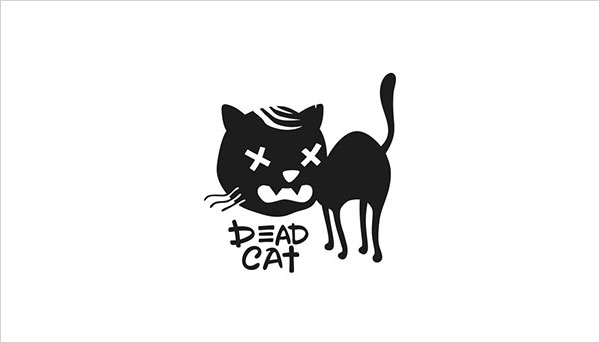 可爱猫咪主题Logo设计欣赏