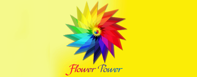标志设计元素应用实例：花朵