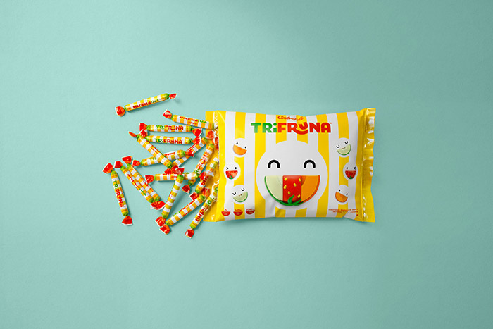 Fruna糖果品牌和包装设计