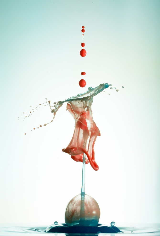 Angelo Metauri唯美的喷溅水花摄影