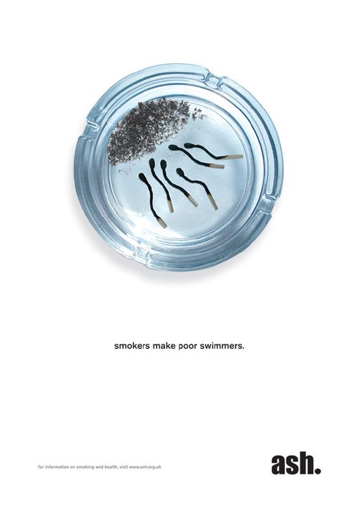 禁烟公益海报设计欣赏
