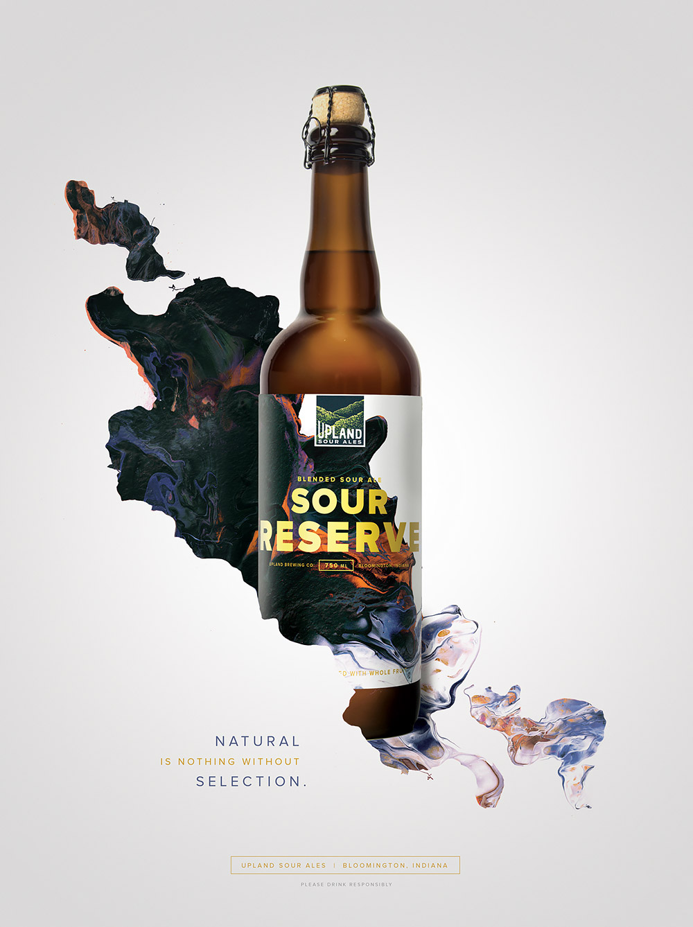 Upland Sour Ales创意啤酒包装设计