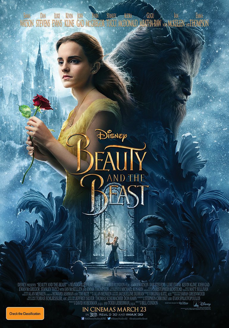 电影海报欣赏：美女与野兽 Beauty and the Beast