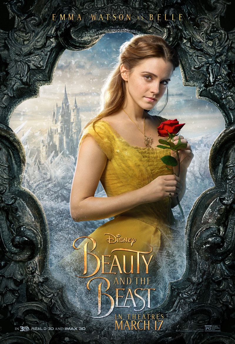 电影海报欣赏：美女与野兽 Beauty and the Beast