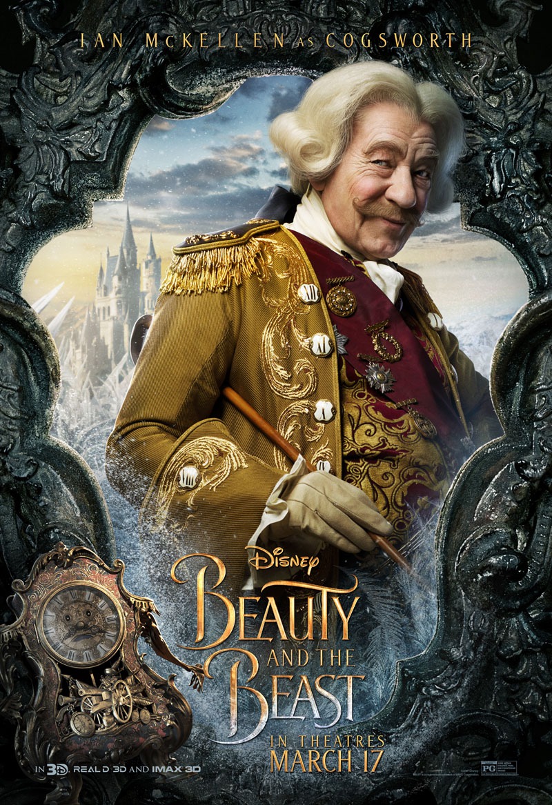 电影海报欣赏：美女与野兽 Beauty and the Beast