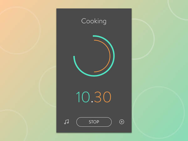 25个秒表APP UI设计作品