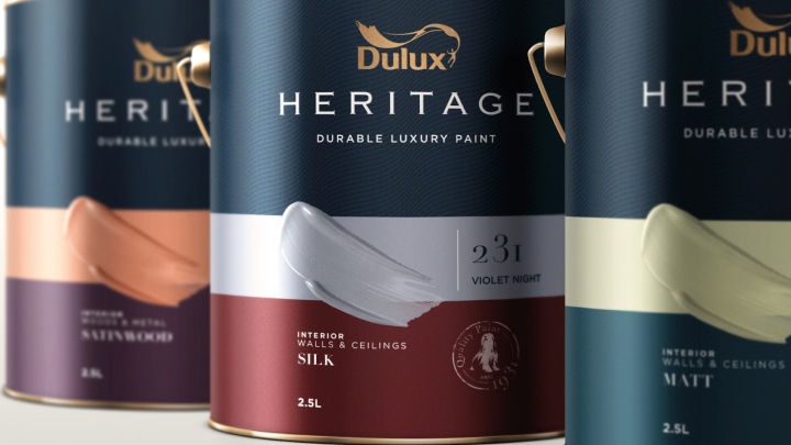 多乐士Dulux Heritage涂料概念包装设计