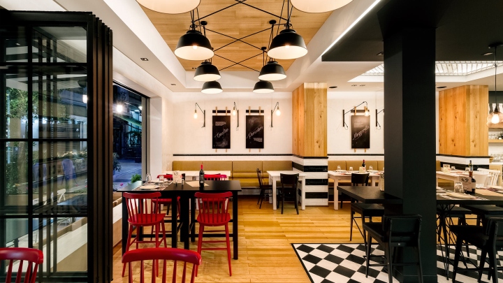 雅典La Pasteria意大利美食餐厅设计
