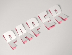 利用3D工具制作逼真的折叠纸张字