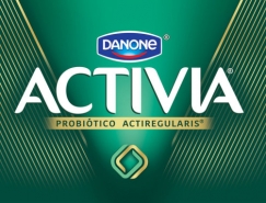 达能Danone Activia酸奶品牌形象和包装升级