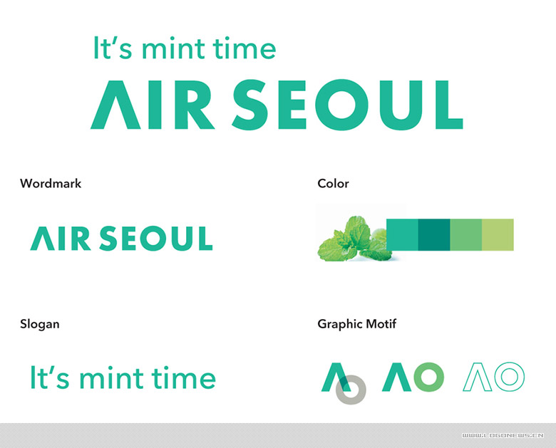 首尔航空（Air Seoul）品牌形象设计