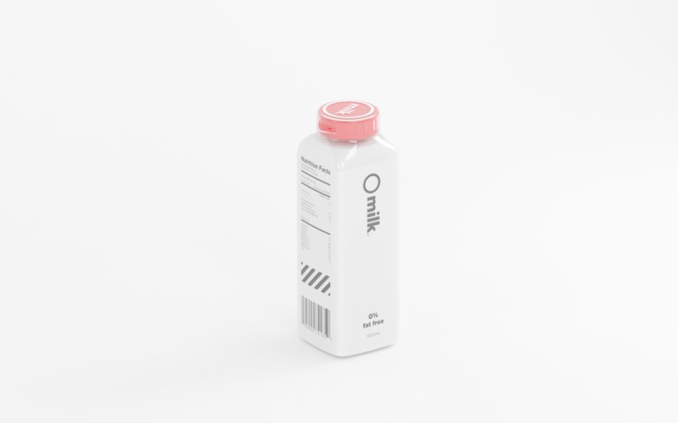 Erik Musin:极简风格牛奶包装设计