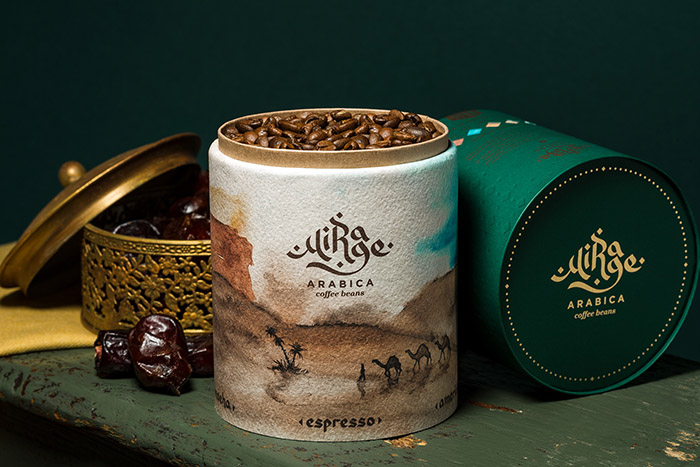 Mirage Arabica咖啡包装设计