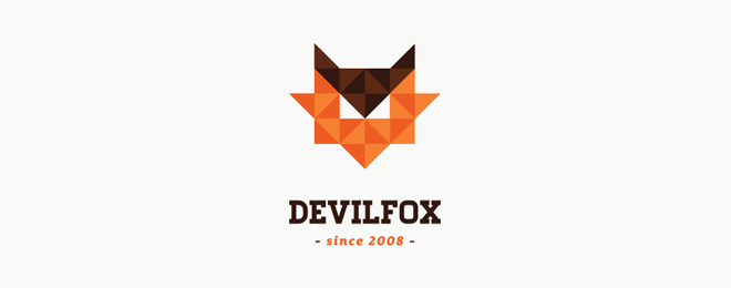 标志设计元素运用实例：狐狸(四)