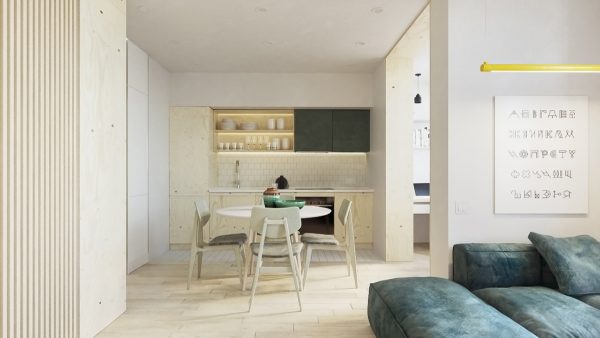 5个超小空间的小公寓设计