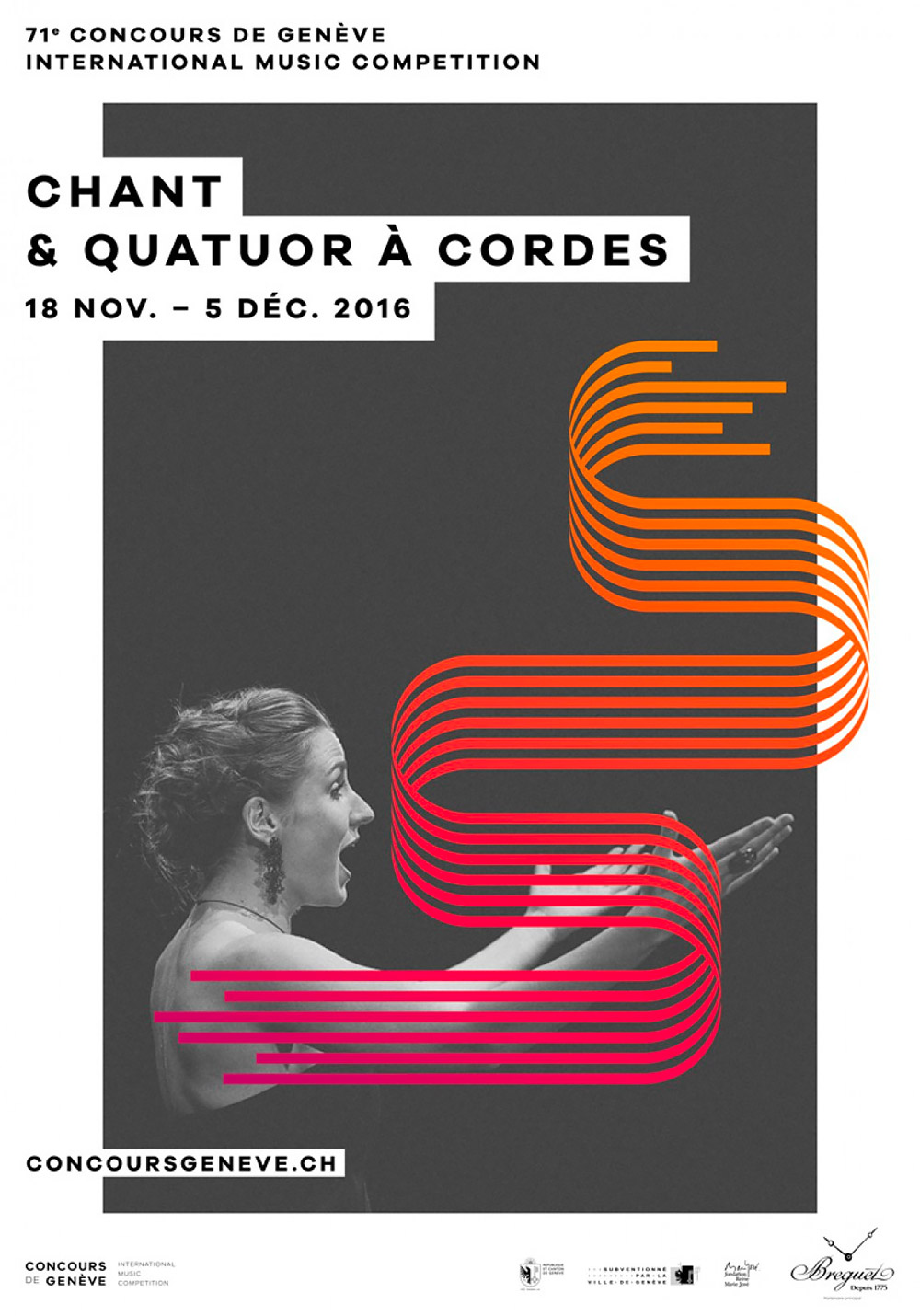 日内瓦国际音乐大赛海报和宣传册设计