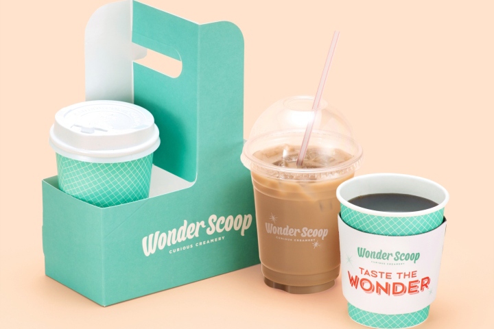 Wonder Scoop冰淇淋包装设计