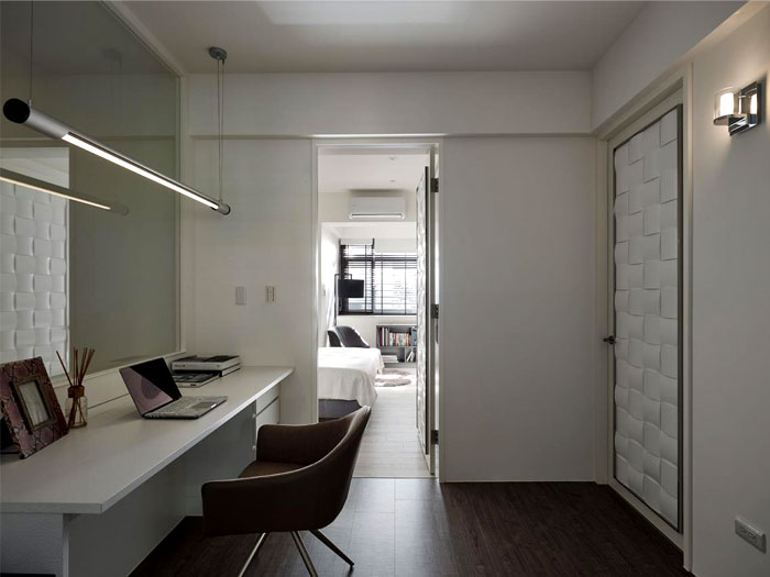 台北现代简约复式公寓设计
