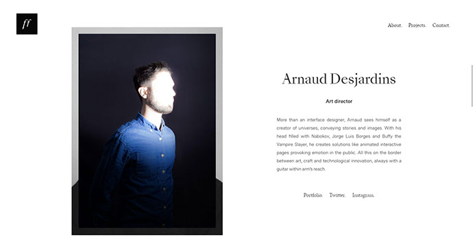 30个网页设计创意团队网站设计