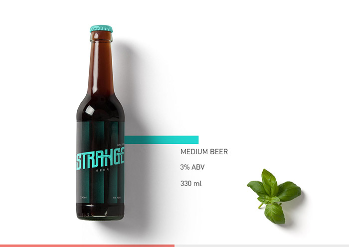 Strange啤酒包装设计