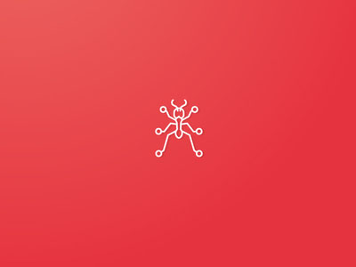 标志设计元素应用实例：蚂蚁