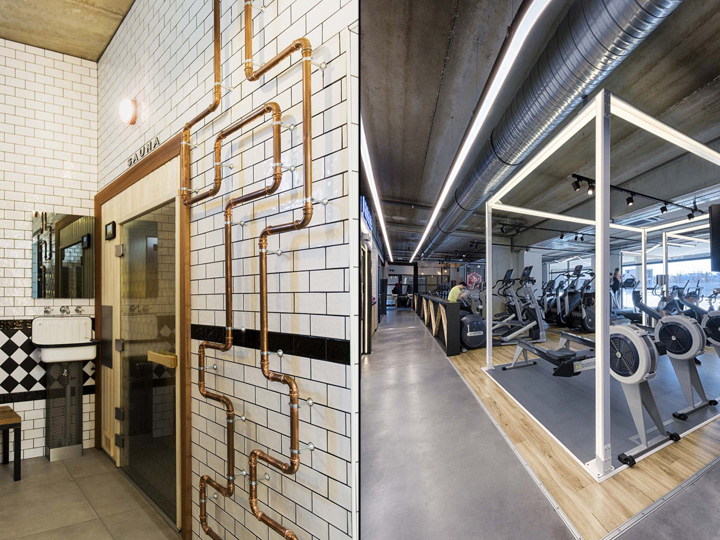 法国Metabolik工业风格健身房设计