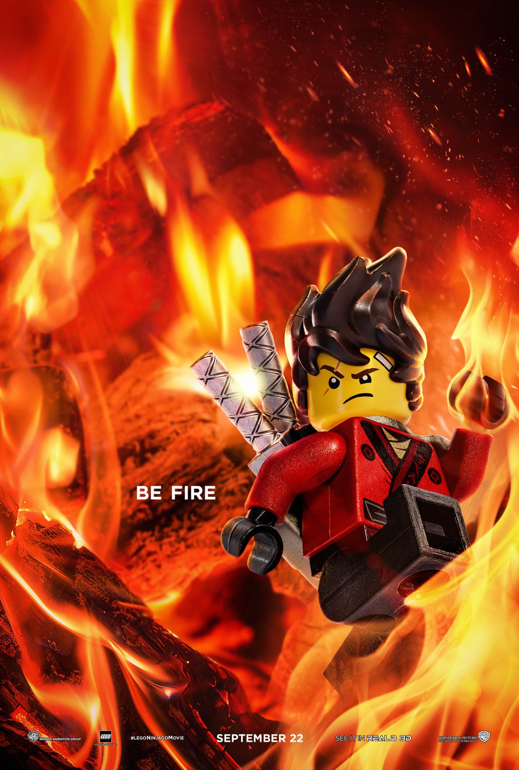 电影海报欣赏：乐高幻影忍者大电影(The LEGO NINJAGO Movie)