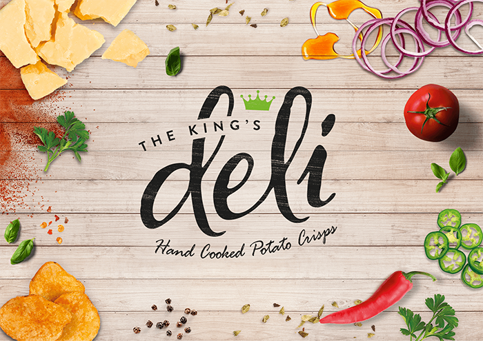 The King’s Deli薯片包装设计