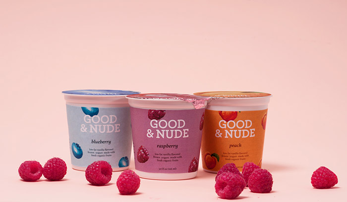 Good & Nude果味酸奶包装设计