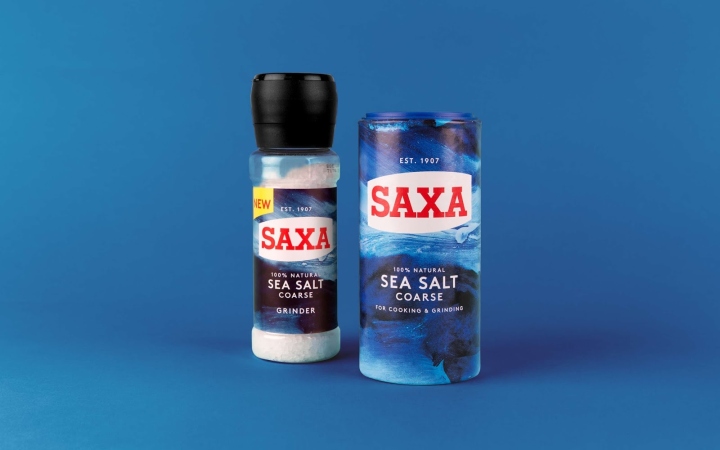 Saxa食用盐品牌包装设计