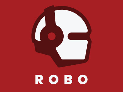 标志设计元素应用实例：机器人