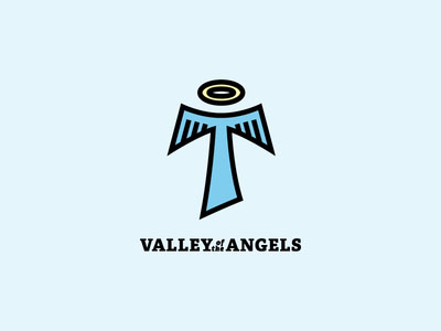 标志设计元素应用实例：天使