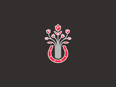 25款漂亮的花店logo设计