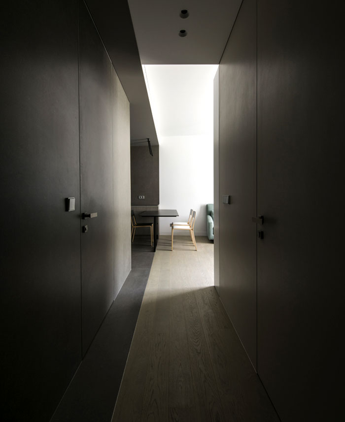 维尔纽斯现代风格40平米单身小公寓设计