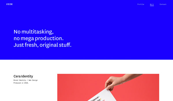 50个设计精美的蓝色网站欣赏
