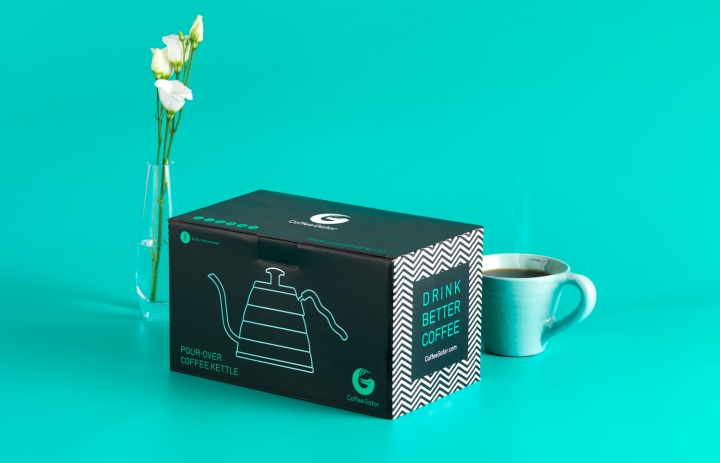Coffee Gator咖啡容器包装设计