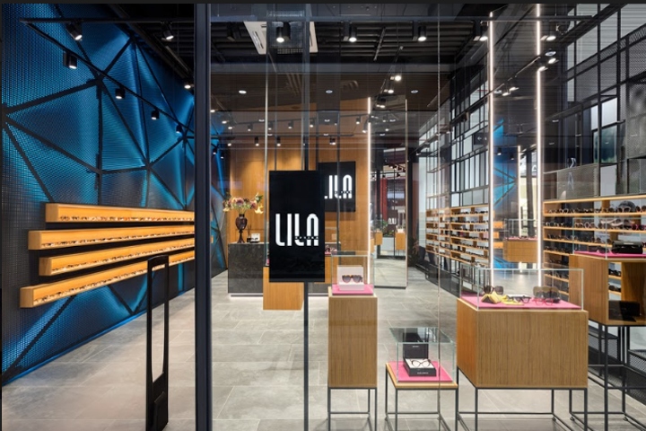 LILA 2眼镜店空间设计