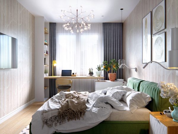 舒服的色彩搭配：北欧风现代家居装修设计