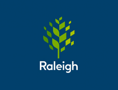 橡树之城罗利（Raleigh）启用全新的城市形象标识