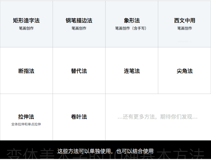 变体美术字设计手册