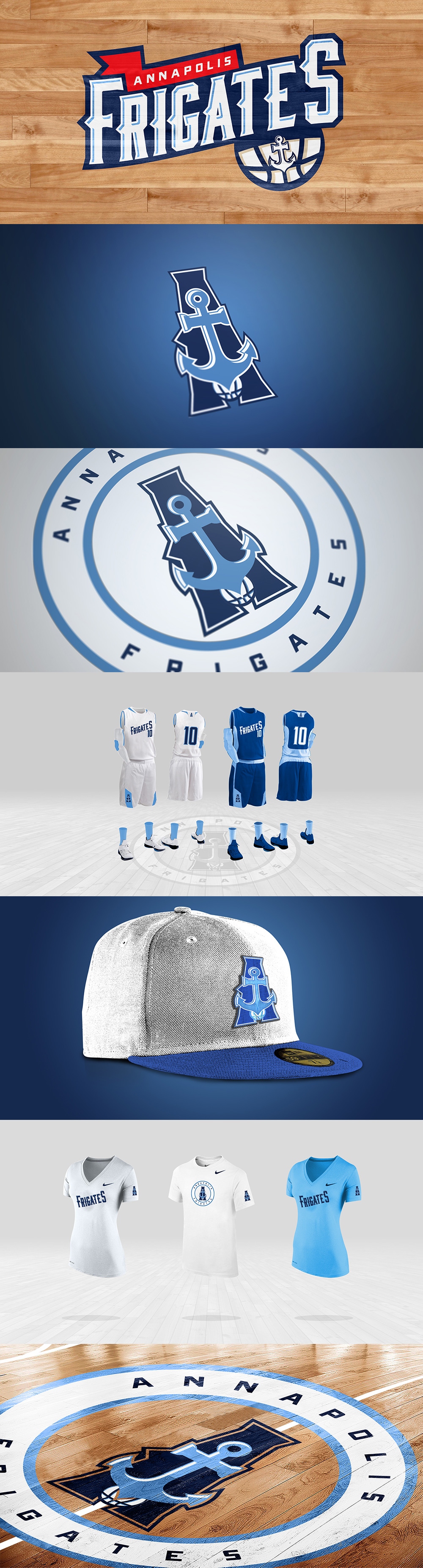 15个篮球队Logo和视觉形象设计欣赏