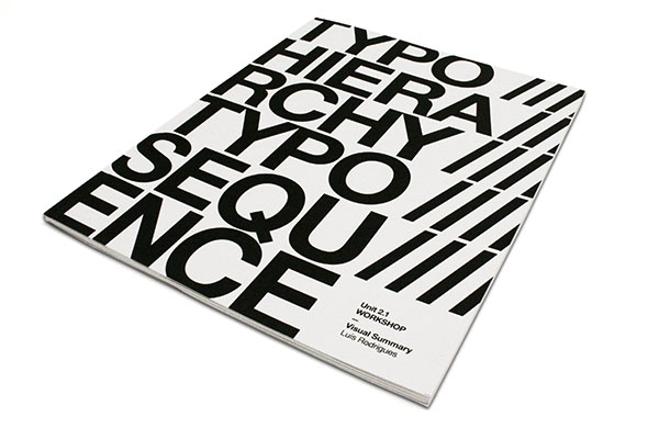 漂亮的字体和排版：国外宣传画册设计欣赏