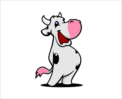 25款奶牛logo设计作品