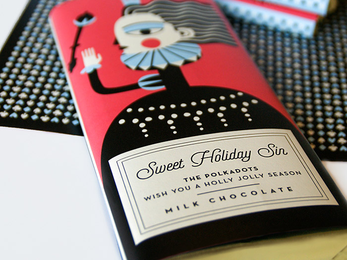 Sweet Holiday Sin巧克力包装设计