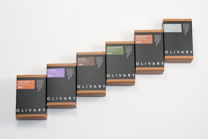 Olivary香皂包装设计